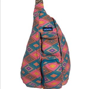 Last one! NEW Kavu Rope Bag in Rhombus Rug